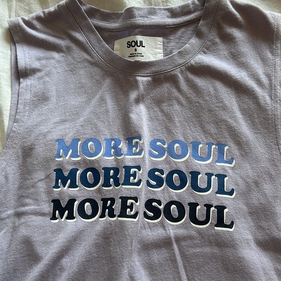 Soul Cycle Cropped Muscle Tank - Picture 3 of 3